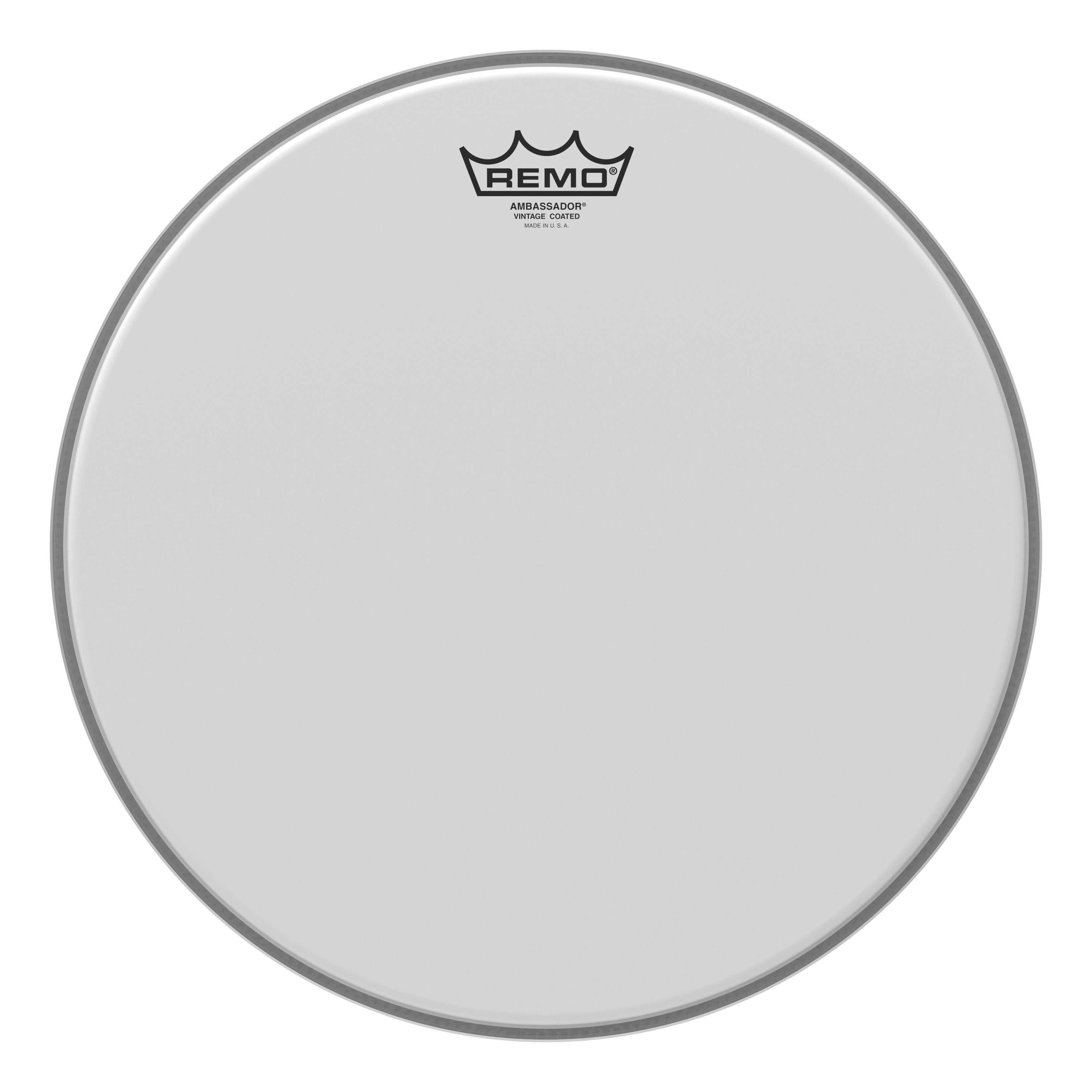 Remo 14" Vintage Ambassador Coated Drum Head (VA-0114-00) Drum Heads Remo