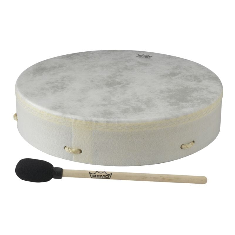 Remo 3.5 X 16" Buffalo Drum With Mallet (E1-0316-00) Hand Drums Remo