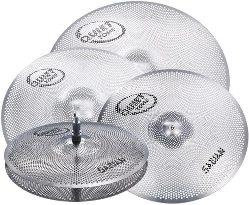 Sabian Quiet Tone Cymbal Pack 4 PC SET drum kit Sabian