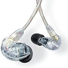 Shure Clear Isolating Earphones with Single Driver (SE215-CL) headphone shure 