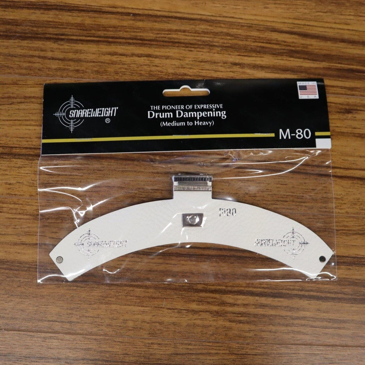 Snareweight M80, White (015-M80WHT) damper Snareweight