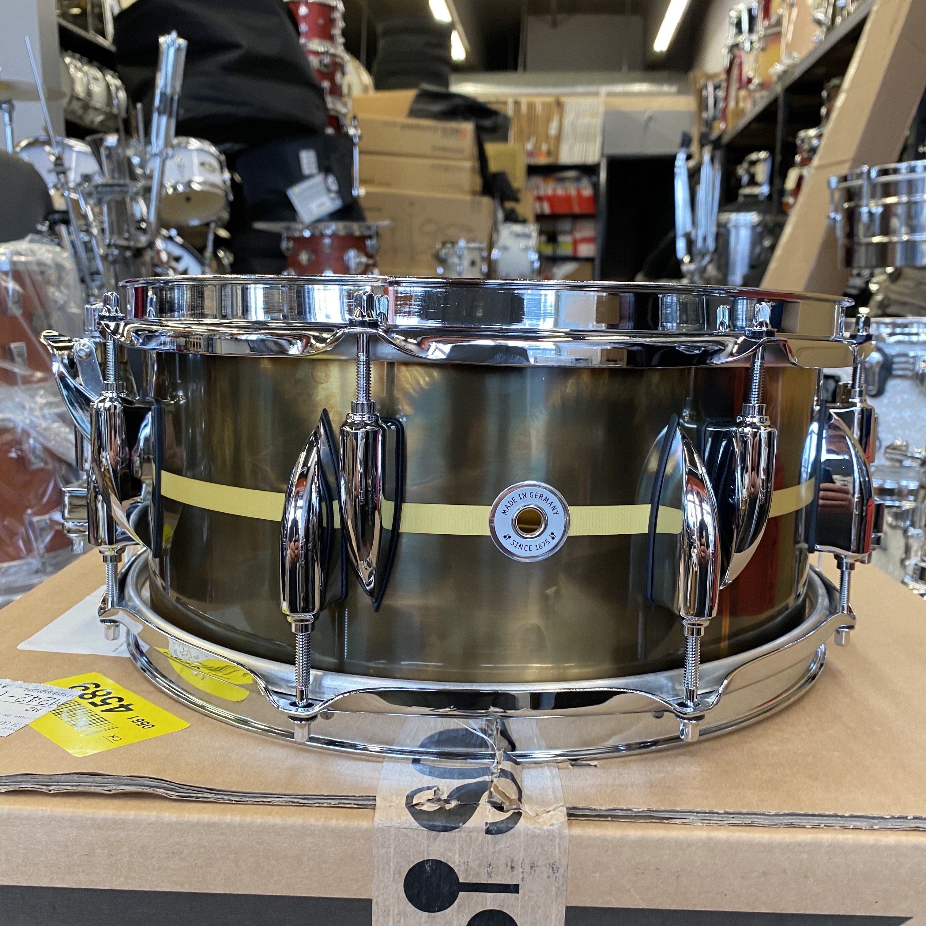 Sonor Benny Greb Snare Brass Snare Drum - NEW! drum kit Sonor