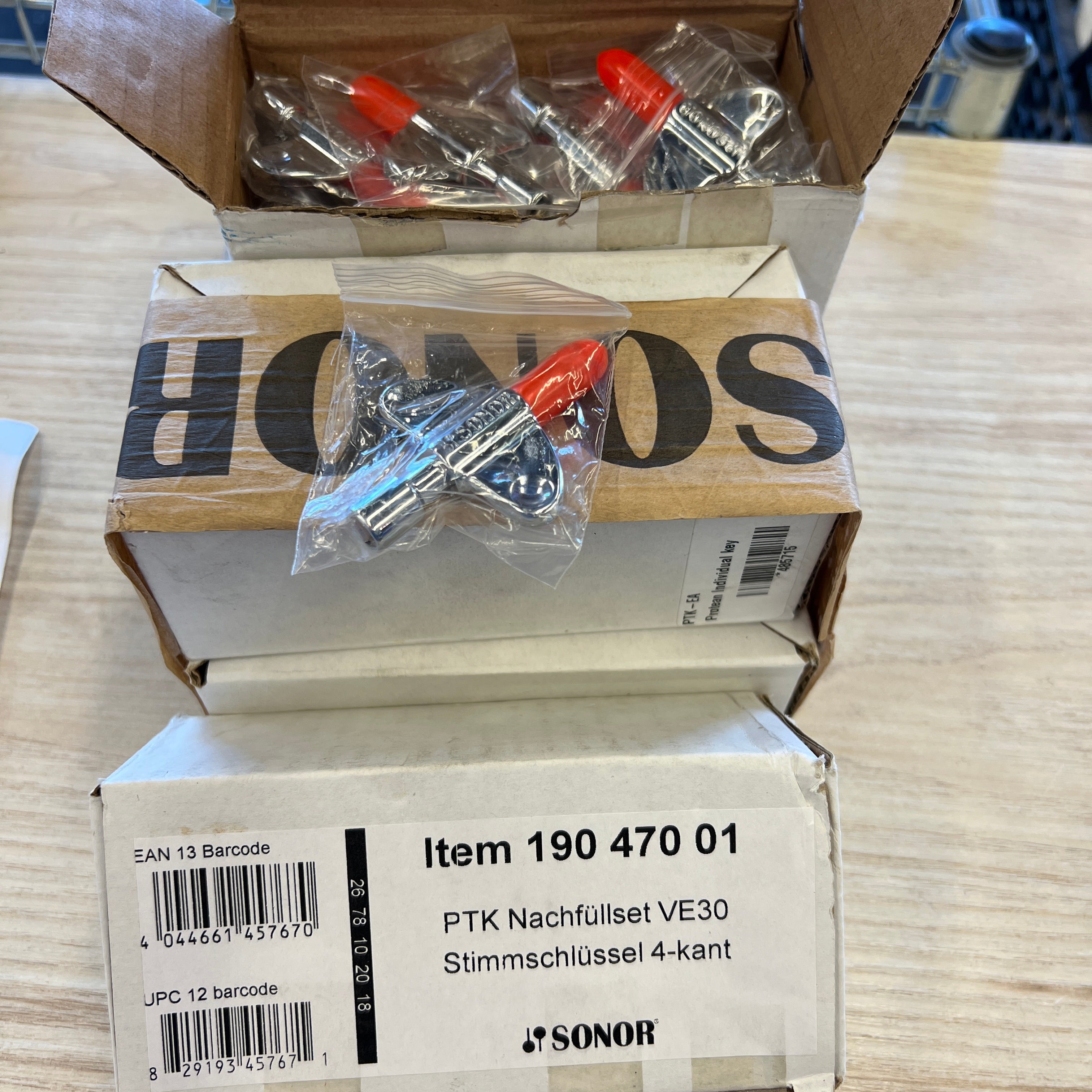 Sonor Protean Drum Key (PTK-EA) drum kit sonor