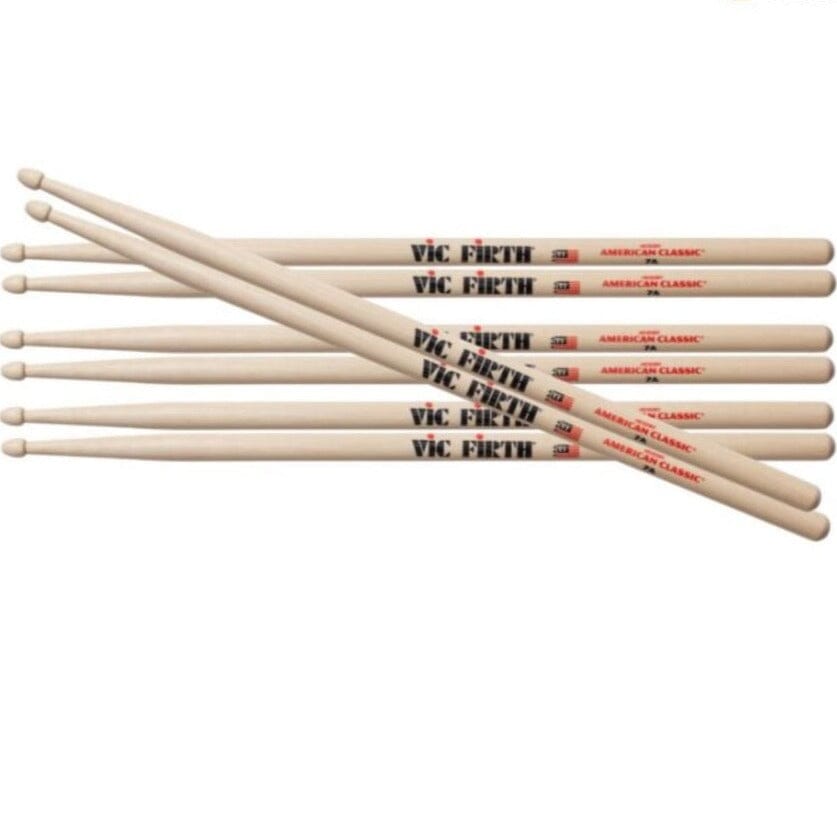 Vic Firth 4 For 3 5A Nylon Tip Drumstick Pack (P5AN.3-5AN.1) DRUM STICKS Vic Firth