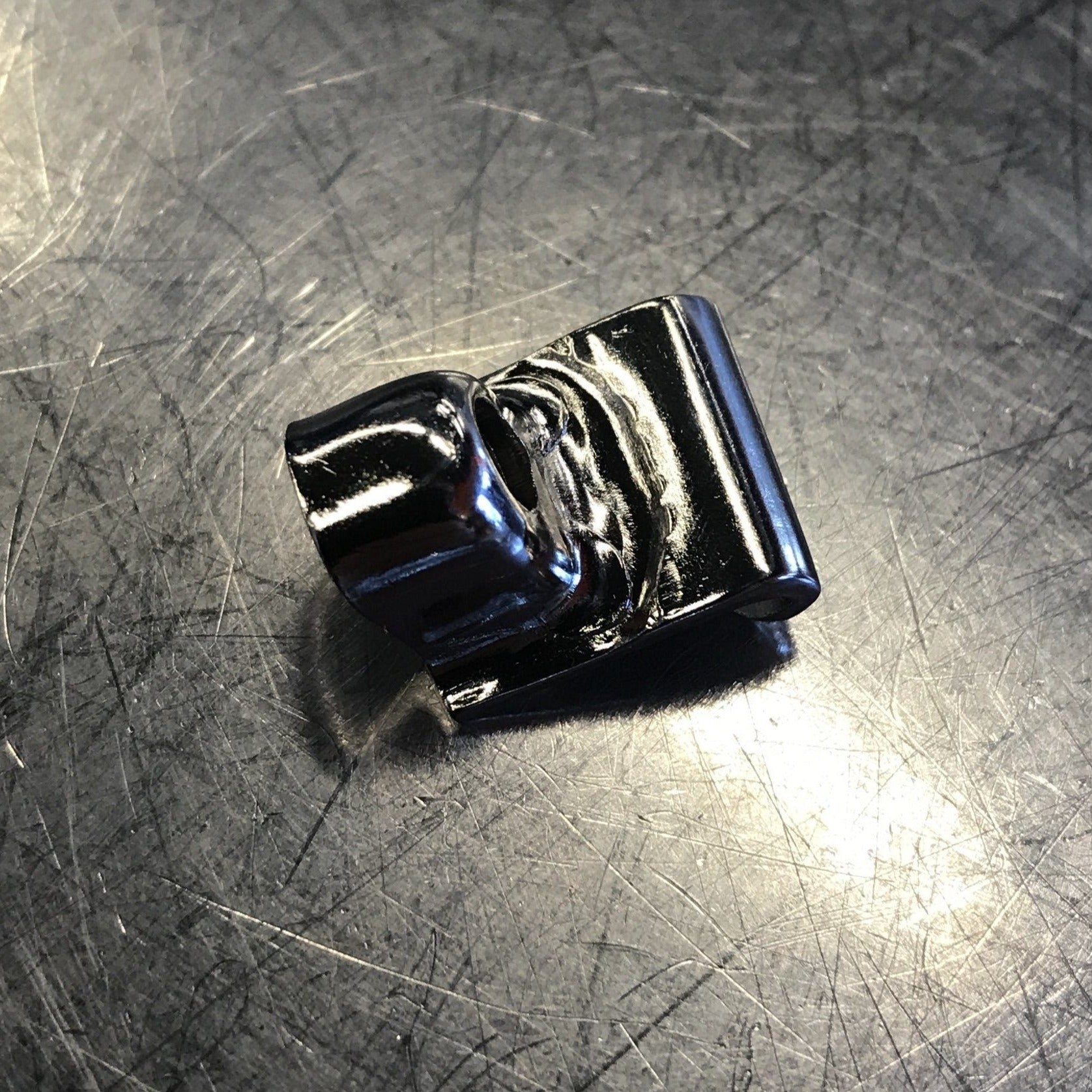 Vintage Reproduction Collar Hook - nickel Dave's Drum Shop