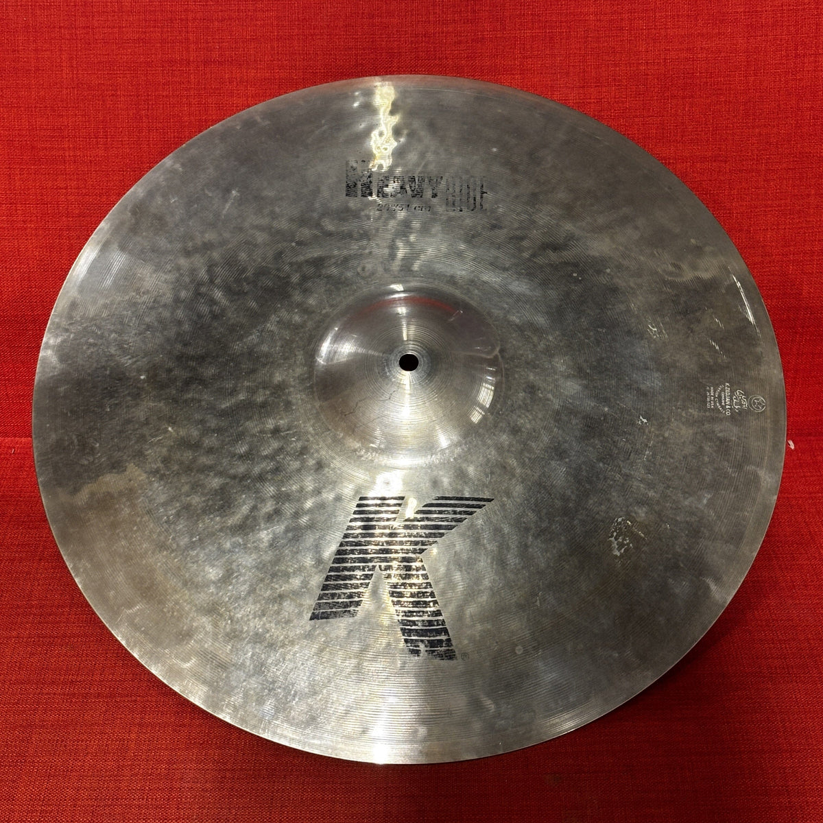 2003 Zildjian K 20" Heavy Ride 2803g Discontinued USED ZILDJIAN CYMBALS Zildjian 