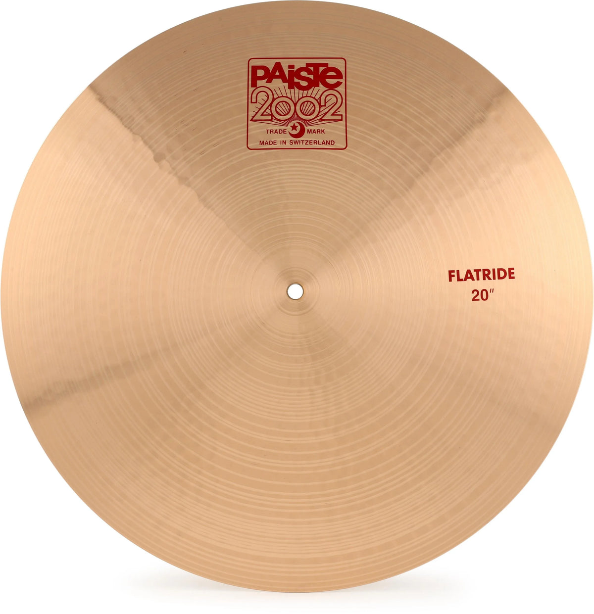 Paiste 20" 2002 Flat Ride Cymbal (1062320)