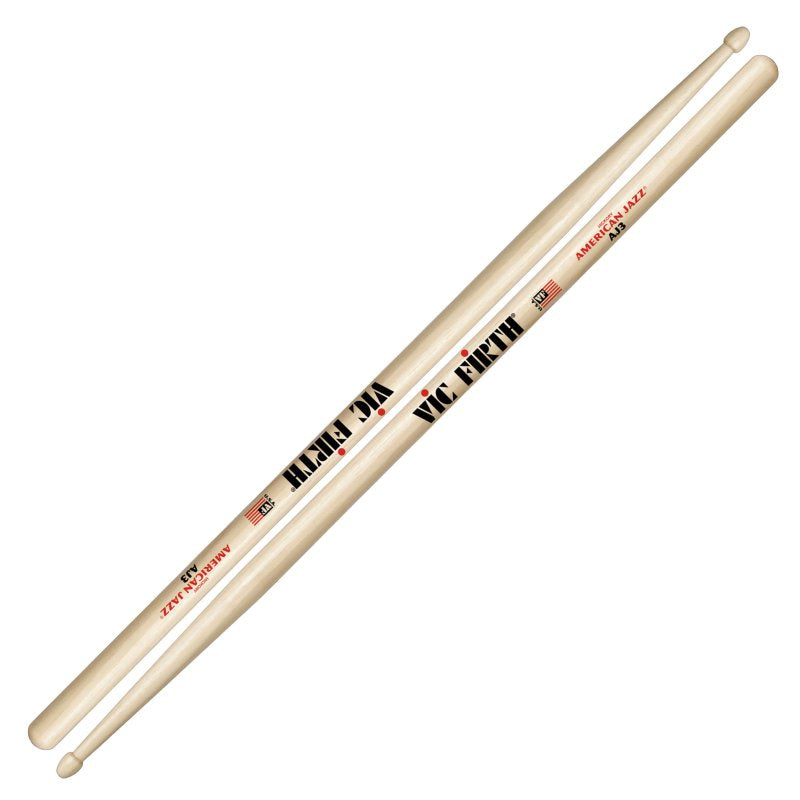 Vic Firth American Jazz AJ3 Drum Sticks (AJ3)