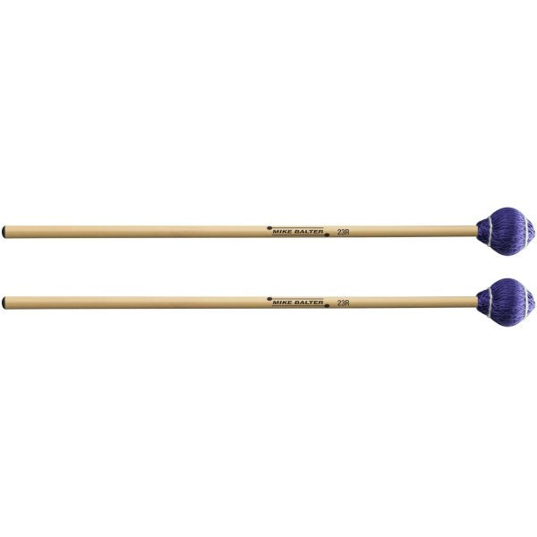 Balter Pro Vibe Series Blue Medium Vibraphone Mallets w/ Rattan Handles (B23R)