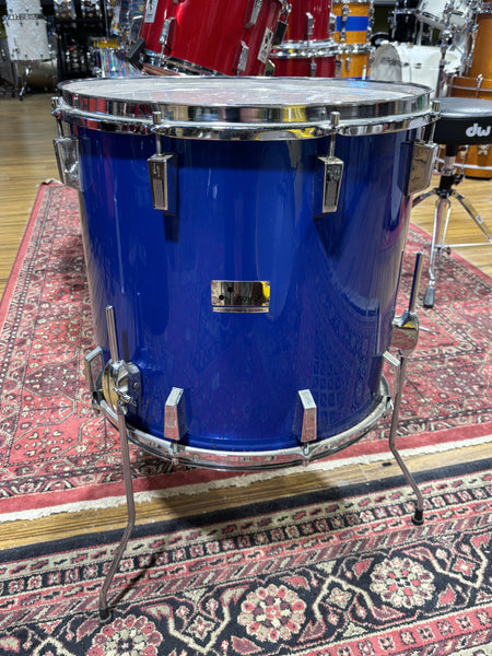 Sonor Champion 18" Floor Tom 1970s Blue Gloss