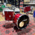 Sonor Phonic 3-piece Candy Apple Red 1980s