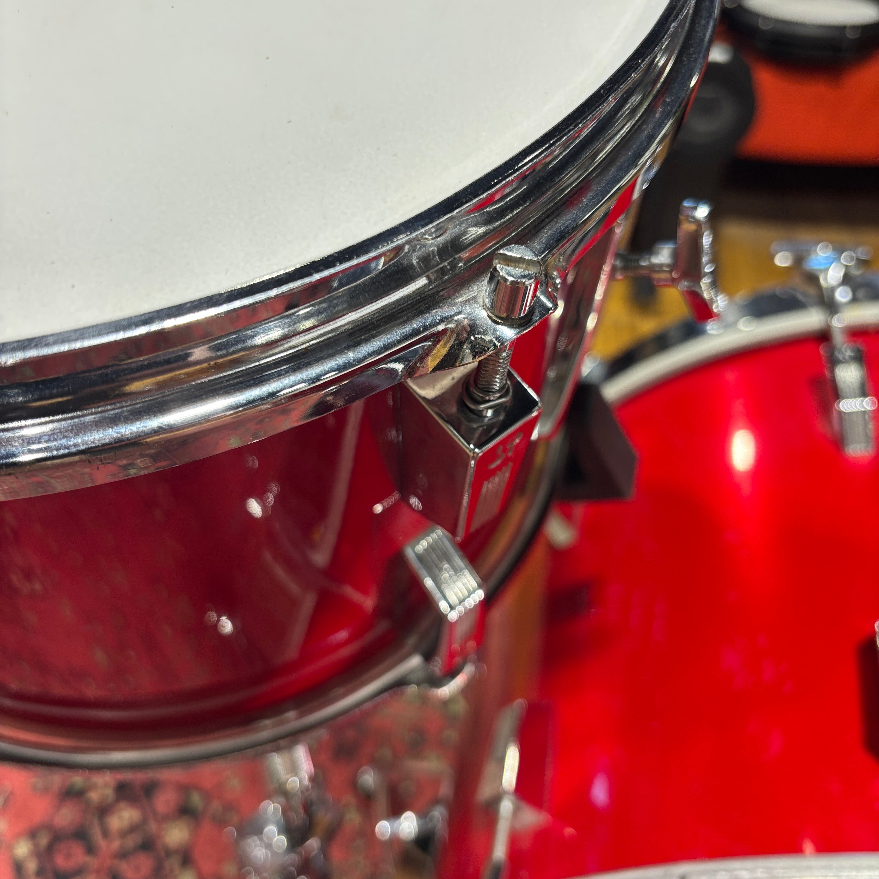Sonor Phonic 3-piece Candy Apple Red 1980s