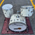 Slingerland Gene Krupa / Legend Series 3pc Drum Set  White Marine Pearl  24/13/16 Conway Era