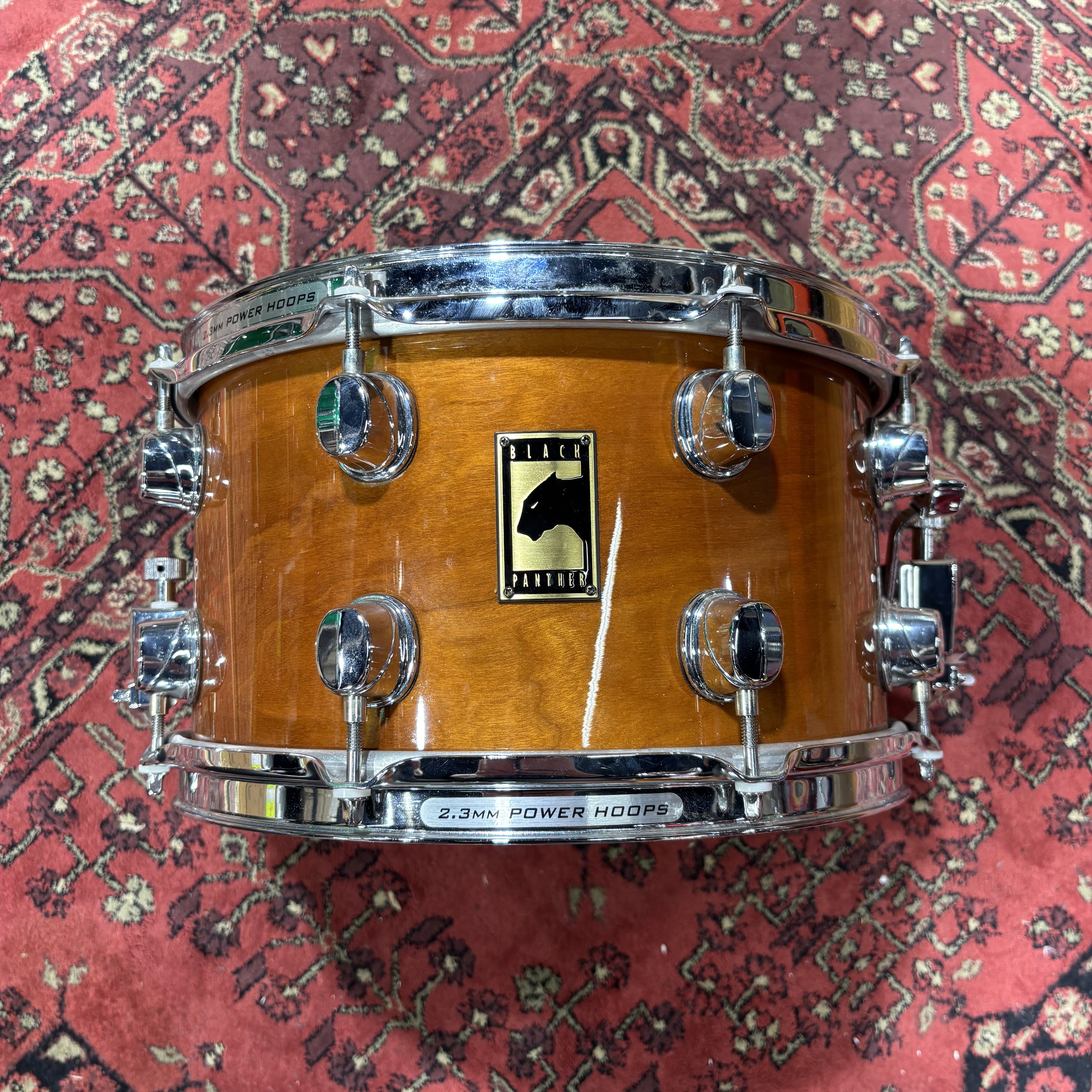 Mapex Black Panther Premium 12x7 Cherry & Maple Snare Drum