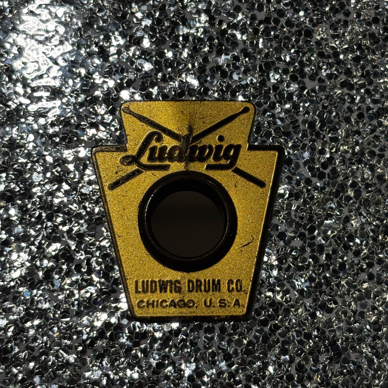 1962 Ludwig Jazz Festival 5.5x14" Snare Drum – Silver Sparkle