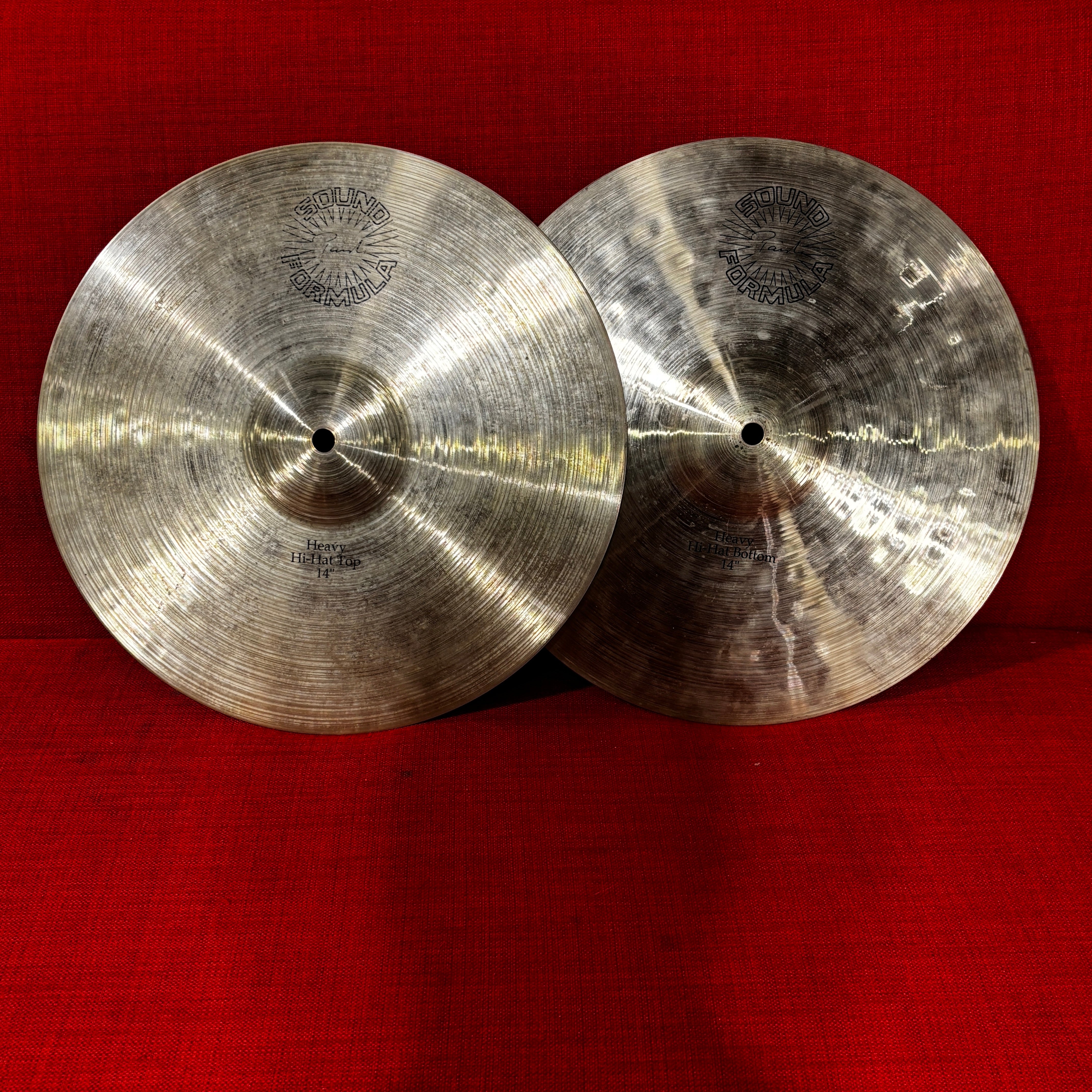 Paiste 14" Sound Formula Heavy Hi-Hats 1991 1031/1344gr