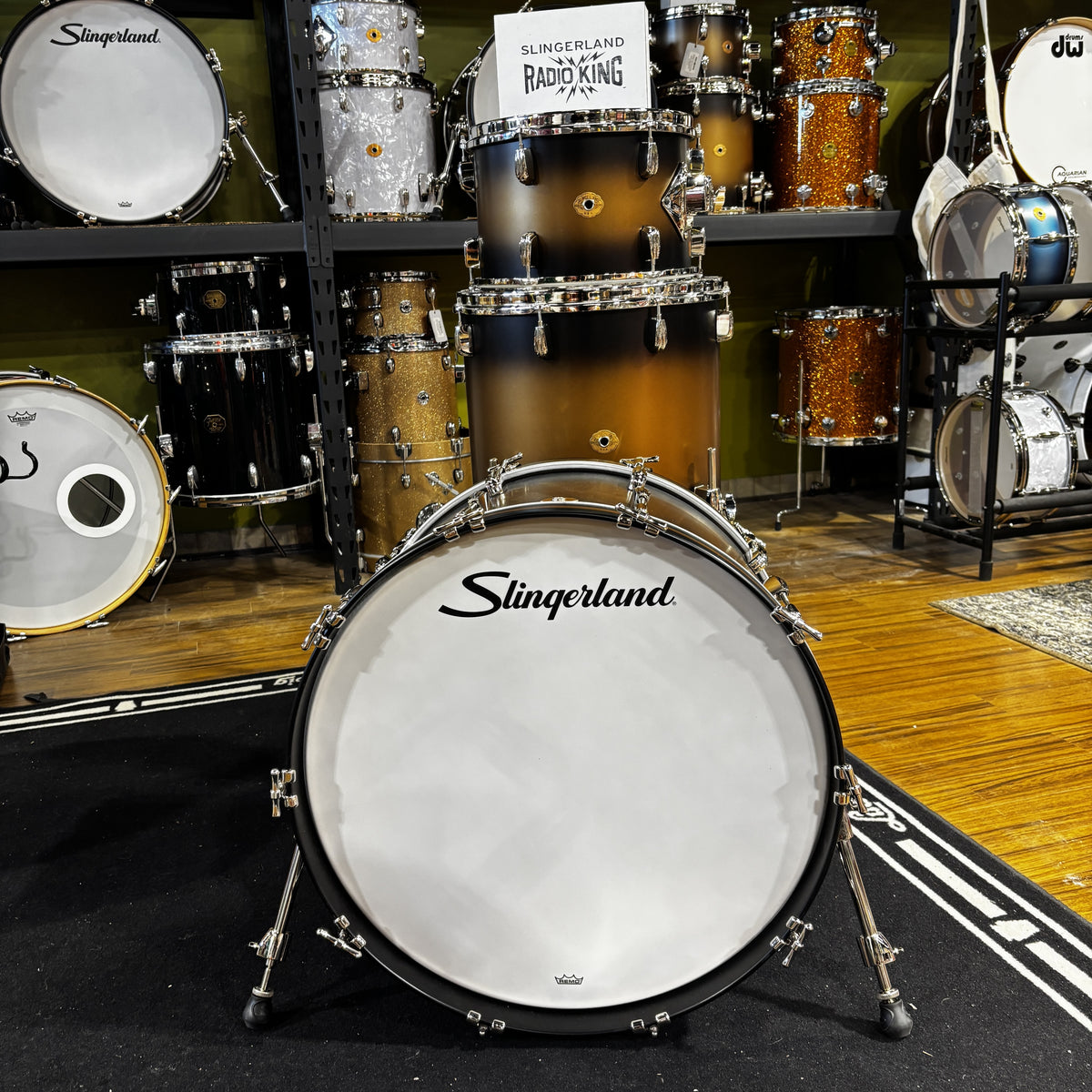 Slingerland Radio King by DW 3-Piece Drum Kit – 13/16/22 – Lightly Used