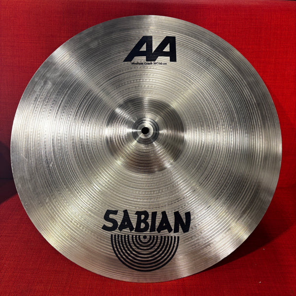 Sabian 20" AA Medium Crash - Used