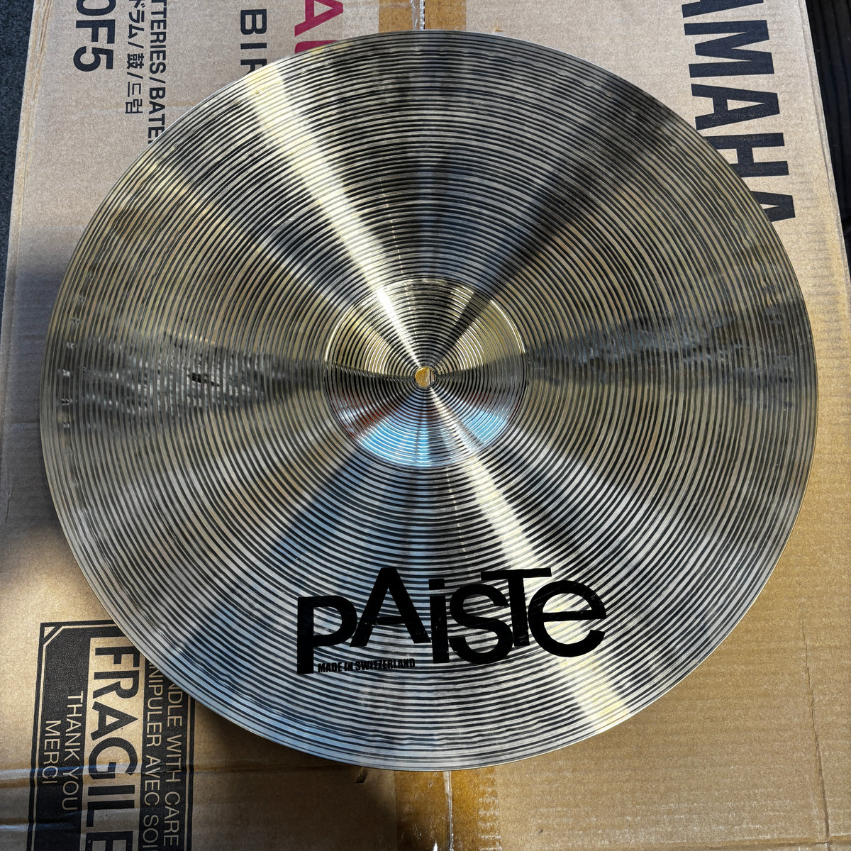 Used Paiste 19" Signature Alloy Prototype Crash  1966g