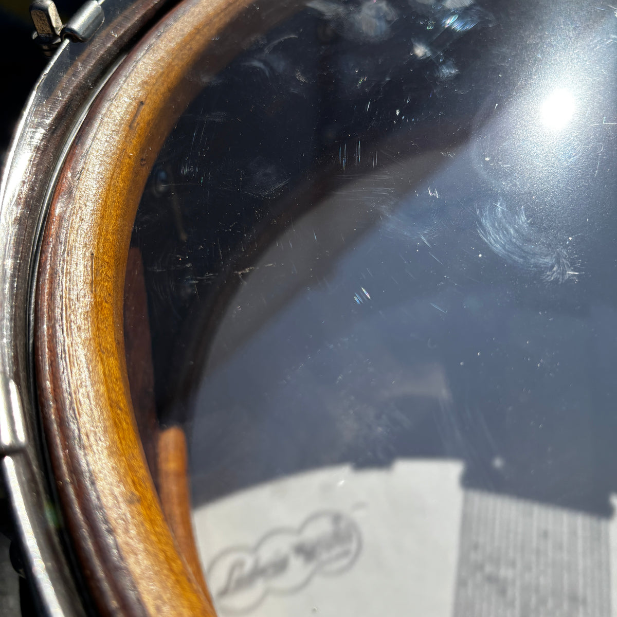 Ludwig & Ludwig Professional 5×14 Standard All-Round Model Snare Drum Solid Walnut  Late 1920s–Early 1930s