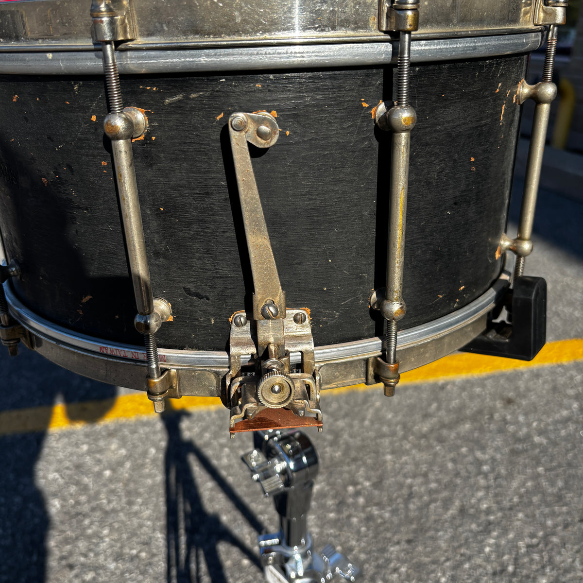 Ludwig & Ludwig Concert Theatre Model 6.5×14 Snare Drum Solid Mahogany Black Finish