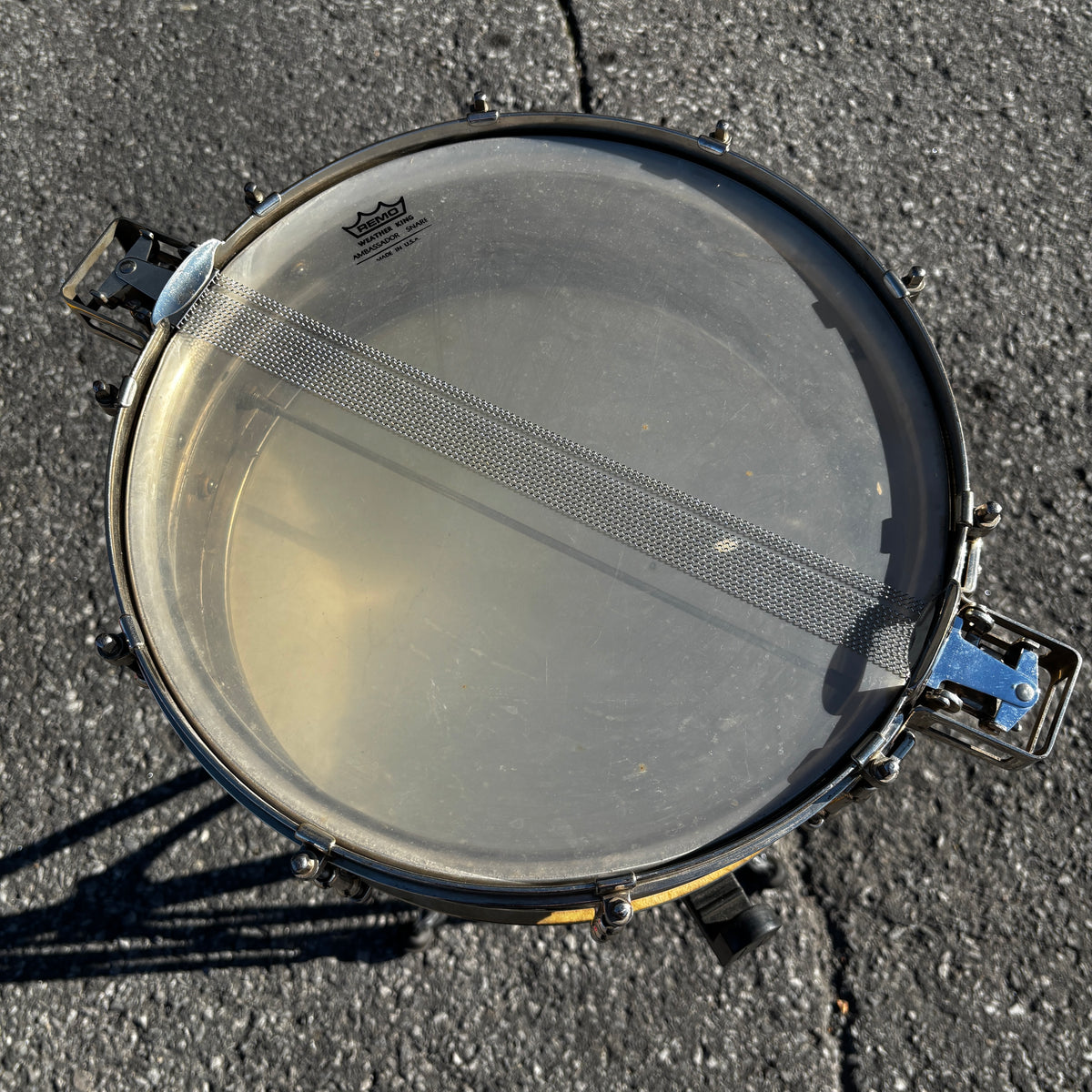 Ludwig & Ludwig Super-Ludwig 5×14 Snare Drum Nickel Over Brass 10 Lug