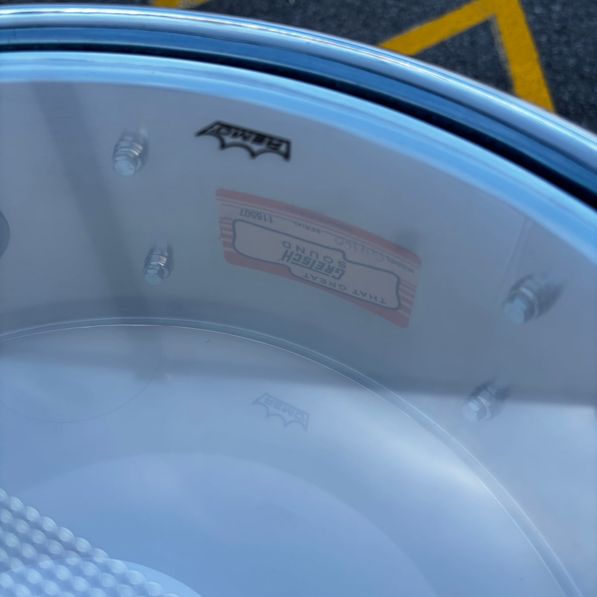 Gretsch USA Custom 4160 5 × 14" Chrome Over Brass Snare Drum – Used