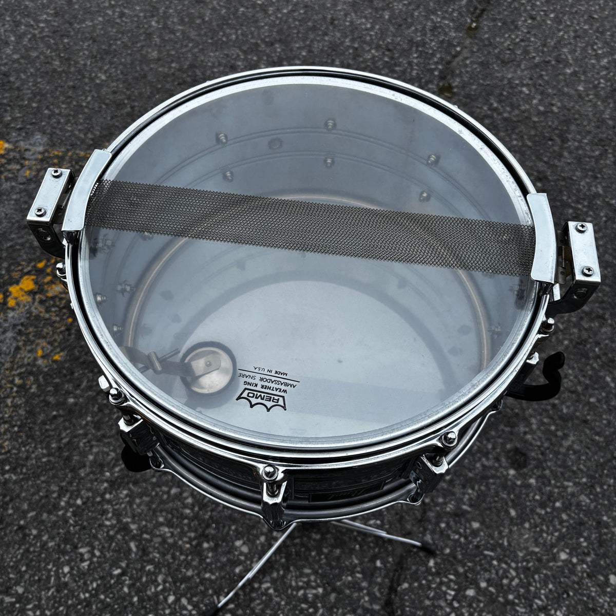 Pearl 14 × 6.5 Steel Snare Drum Late 1980s / Early 1990s