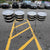 Vintage 1970's Ludwig Vistalite Pattern A Concert Toms – 13/14/15/16 with Stands