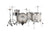 Ludwig 50th Anniversary Limited Stainless Steel 4-piece Shell Pack (L8264LXSSWC)