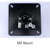 Roc N Soc Manual Spindle Seat Mount (MS MOUNT)