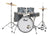 Pearl Roadshow 5-Piece Drum Set w/ 20" Bass Drum, Hardware & Cymbals, Charcoal Metallic (RS505CC706)
