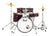 Pearl Roadshow 5-Piece Drum Set w/ 20" Bass Drum, Hardware & Cymbals, Red Wine (RS505CC91)