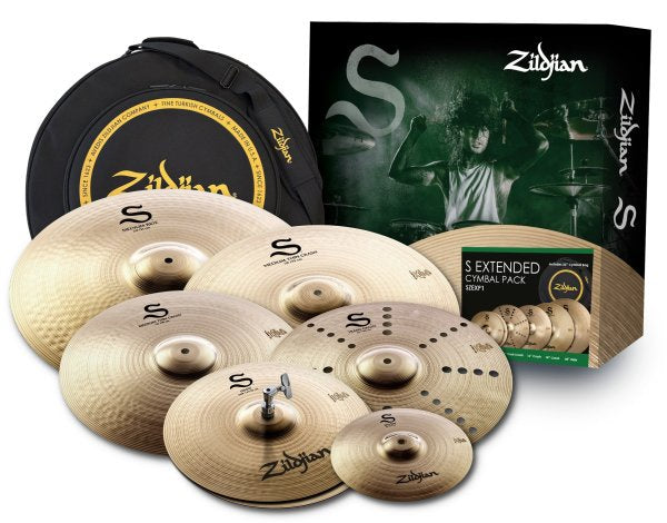 Zildjian S Series Extended 6-piece Cymbal Pack (SZEXP1)