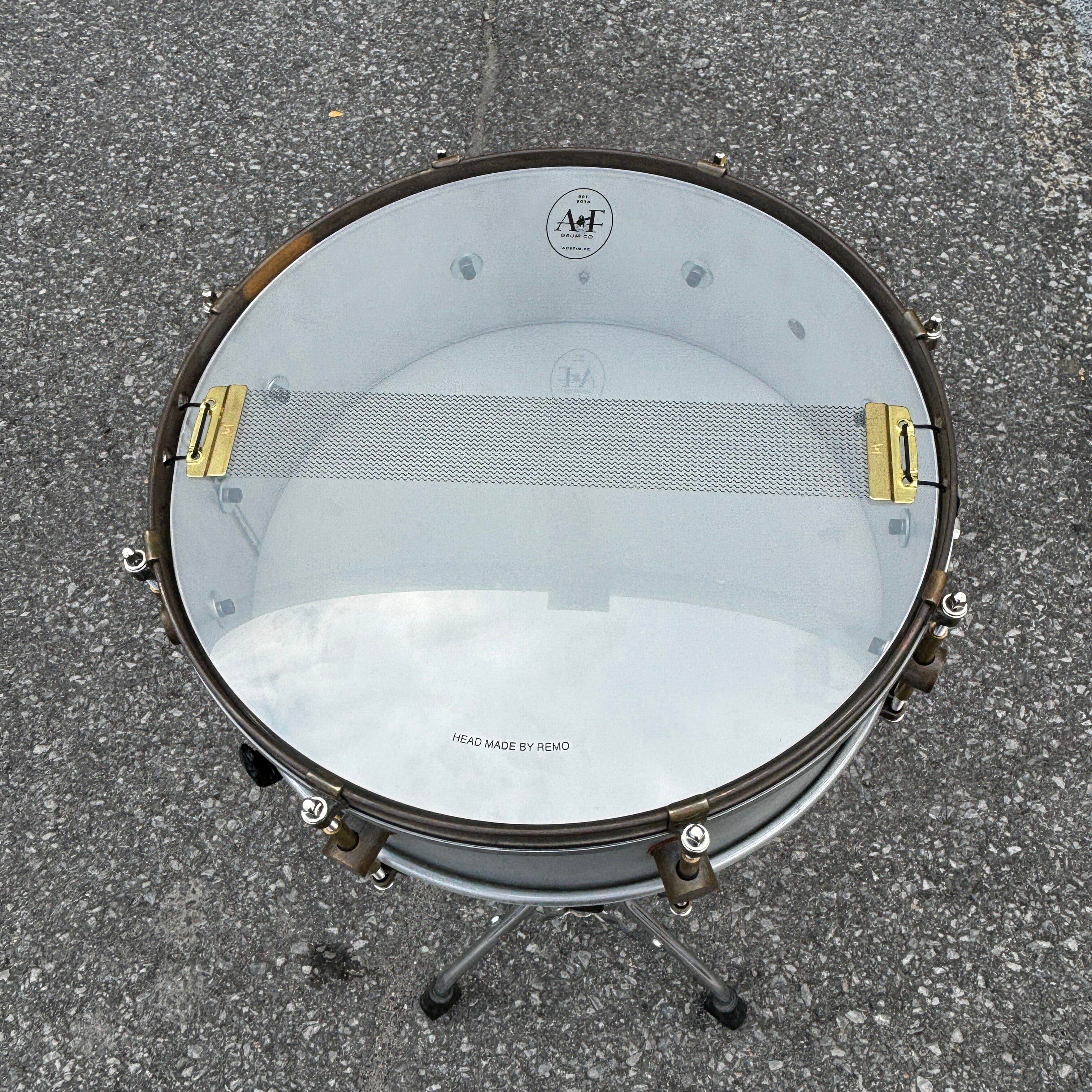 A&F Aluminum Snare 5 x 14 (Used) USED SNARE DRUMS A&F 