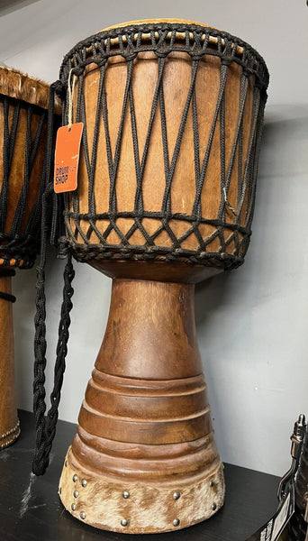 African Djembe 11" x 25" (Used) USED HAND DRUMS African 