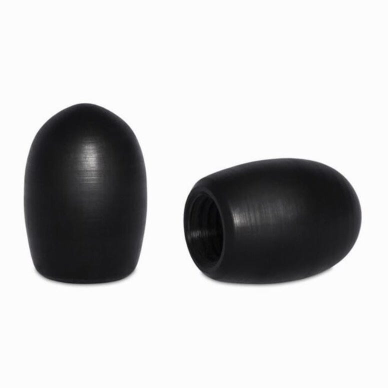 Ahead Drum Sticks Stock Replacement Tip, Black (TIPB) DRUM STICKS Ahead 