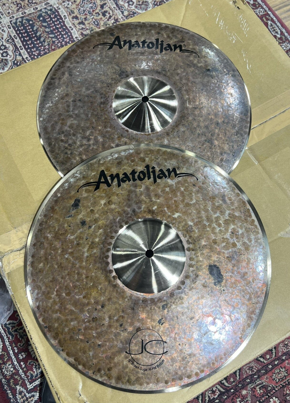 Anatolian 16" Jazz Brown Sugar Hi-Hats NEW CYMBALS OTHER Anatolian 