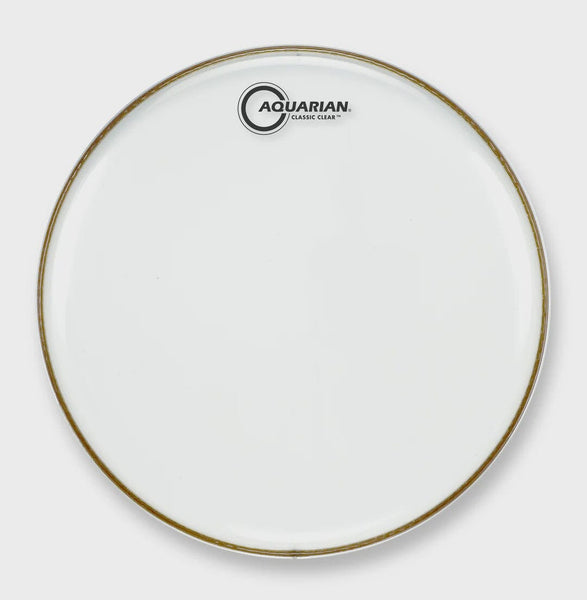 Aquarian 12''Classic Clear Drum Head (CC12) DRUM SKINS Aquarian 