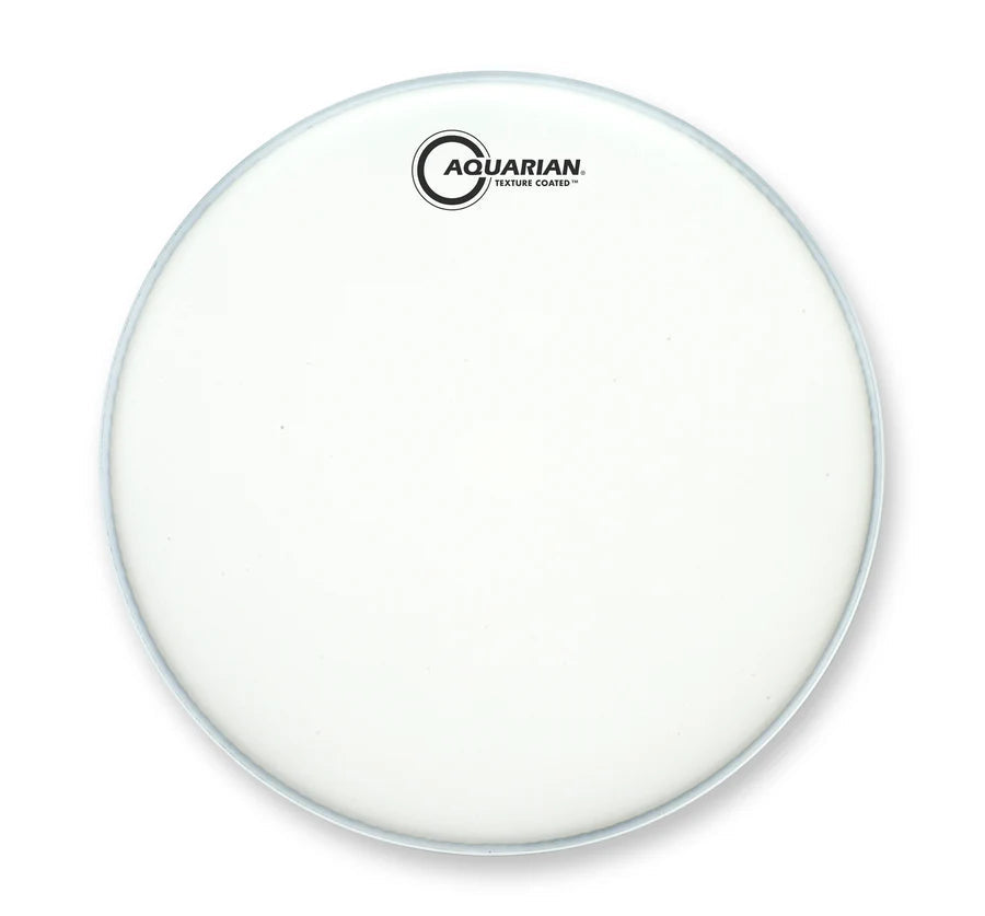 Aquarian 13" Texture Coated White 10mil Single Ply Drum Head (TC13) DRUM SKINS Aquarian 