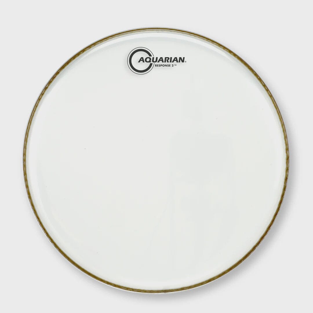 Aquarian 16" Response 2 Clear 7/7 Double Ply Drum Head (RP2-16) DRUM SKINS Aquarian 