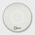 Aquarian 22" Regulator RF Resonant Gloss White Bass Drum Head w/ Small Muffle Ring (RF22WH) DRUM SKINS Aquarian 