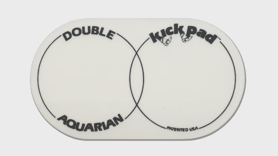 Aquarian Double Kick Pad (DKP2) DRUM SKINS Aquarian 
