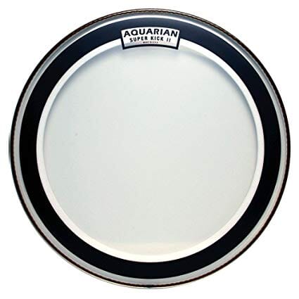 Aquarian Super Kick II Bass Drum Heads, 22" (SKII22) DRUM SKINS Aquarian 