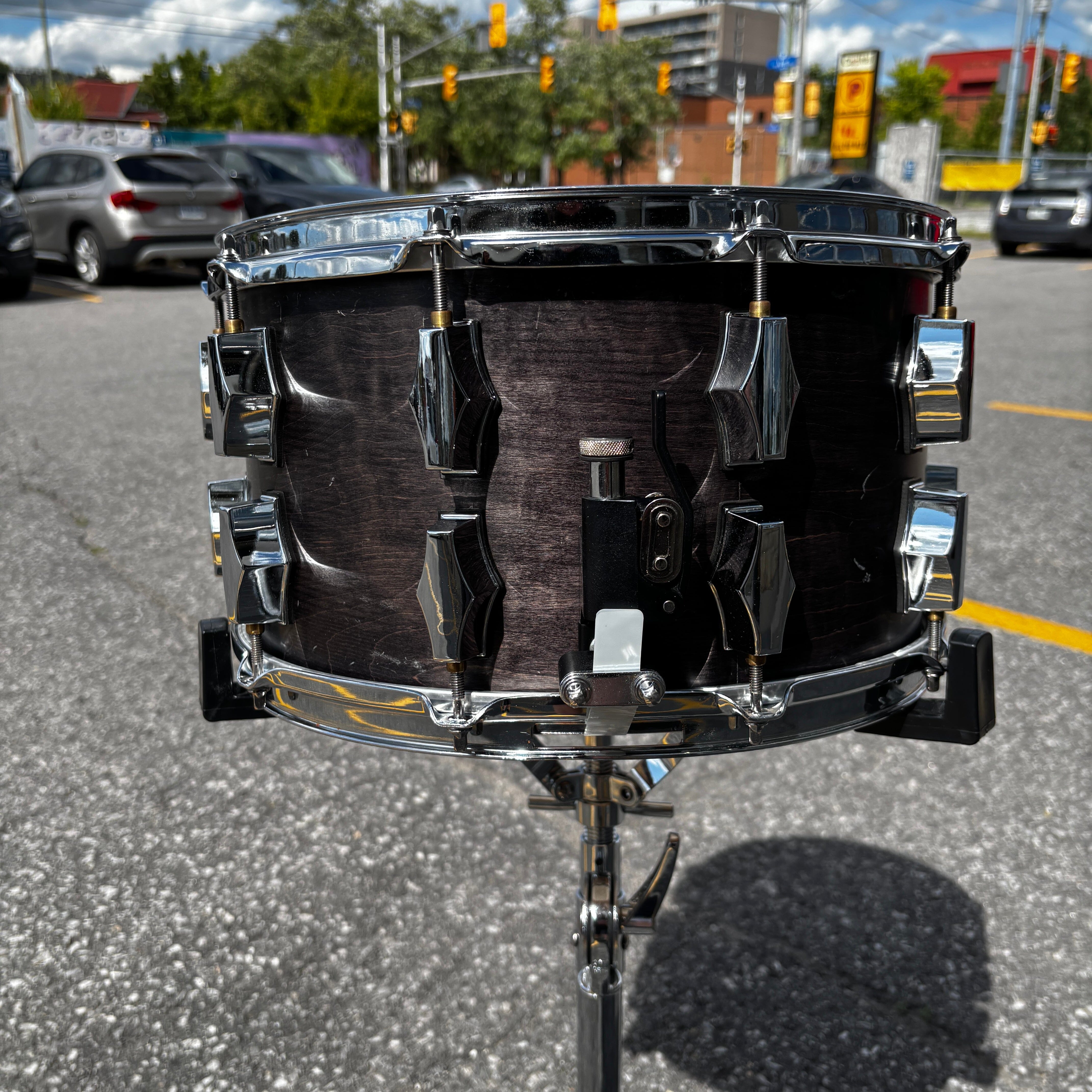 Austin-era Fibes 8×14" Maple Snare CONSIGNMENT DRUM KIT Fibes 
