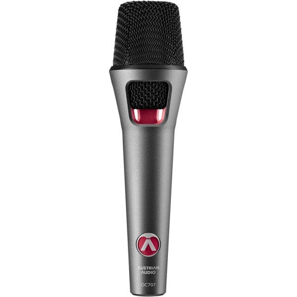Austrian Audio Handheld True Condenser Vocal Microphone, Black (OC707) NEW PA and Rec Austrian Audio 