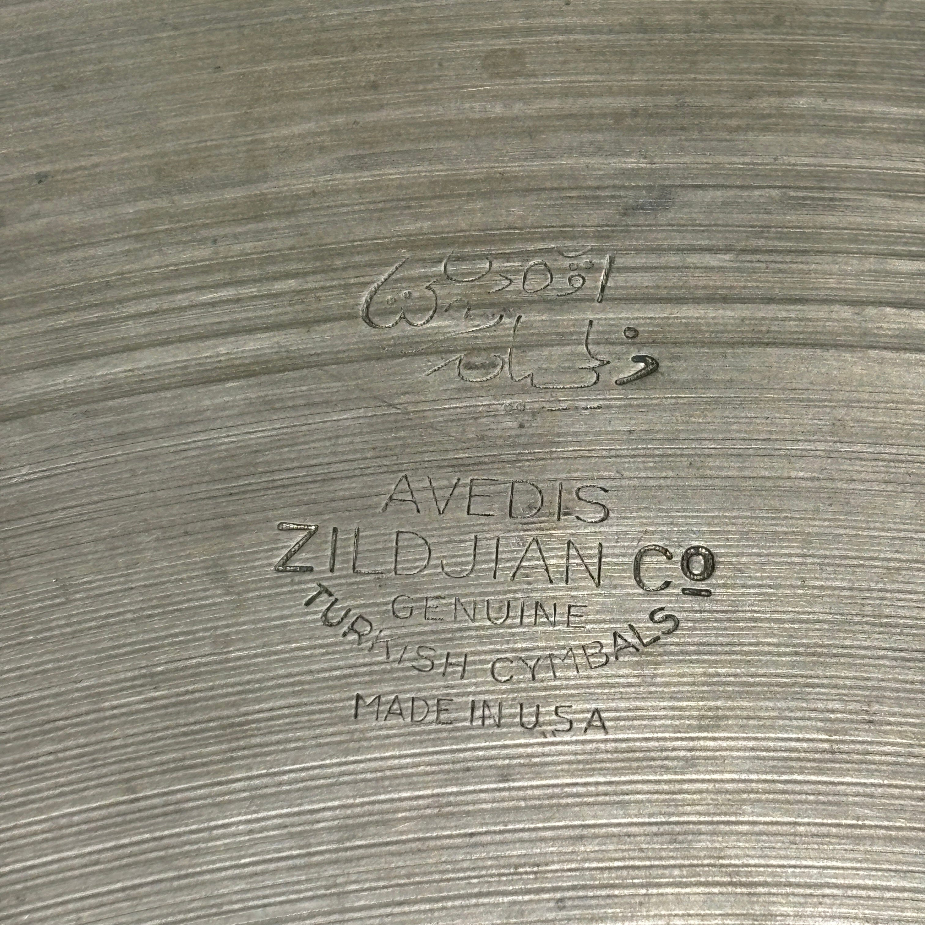 Avedis Zildjian 16¼" Trans Stamp Paper-Thin Crash – 857g CONSIGNMENT CYMBALS Zildjian 