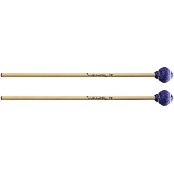 Balter Pro Vibe Series Blue Medium Vibraphone Mallets w/ Rattan Handles (B23R) DRUM STICKS BALTER 