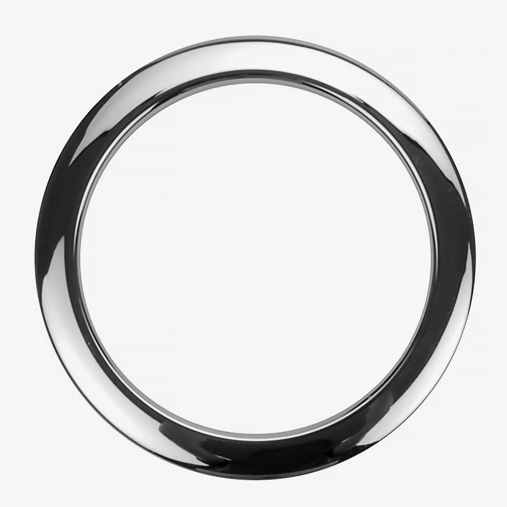 Bass Drum O's 4" Bass Drum Hole Port, Chrome (HC4) DRUM SKINS Bass Drum O's 