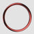 Bass Drum O's 6" Bass Drum Hole Port, Red (HCR6) DRUM SKINS Bass Drum O's 